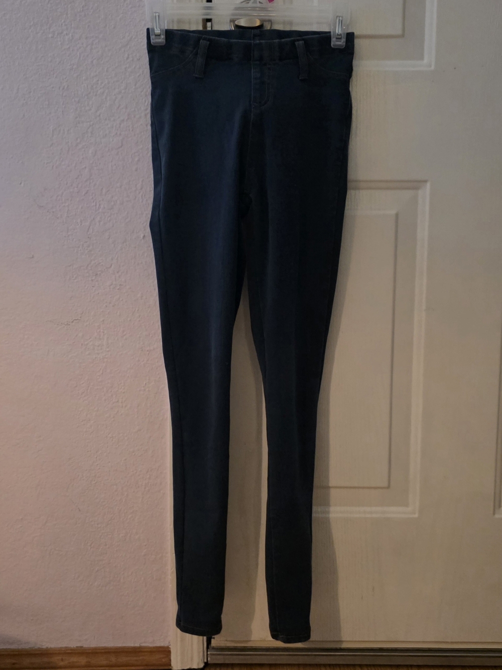 Faded Glory XS 0-2 Womens Dark Navy Jeggings - High Rise Skinny